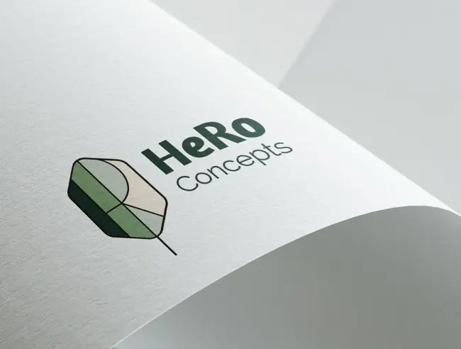 HeRo Concepts Logo auf Anwendung